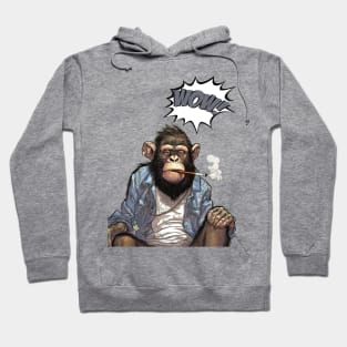 Stoned Monkey Wow Monkey Thoughts Hoodie